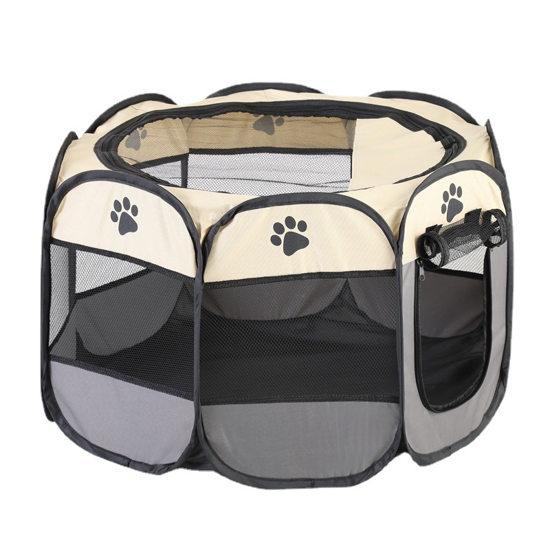 CORRAL CRUSEC CORRAL BLANCO NIDO PLEGABLE PARA MASCOTAS CASA IMPERMEABLE XL - 1