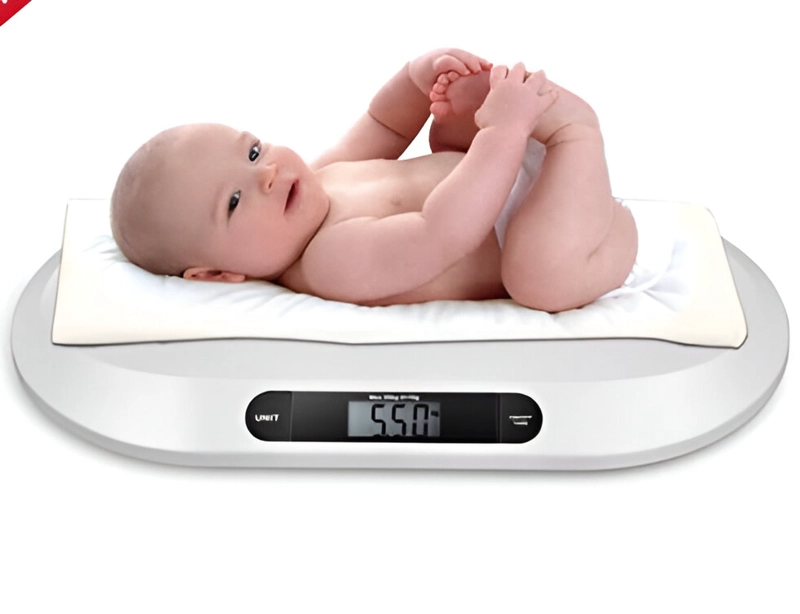 BALANZA CRUSEC ELECTRÓNICA PARA BEBES, BÁSCULA DIGITAL 20KG - 6