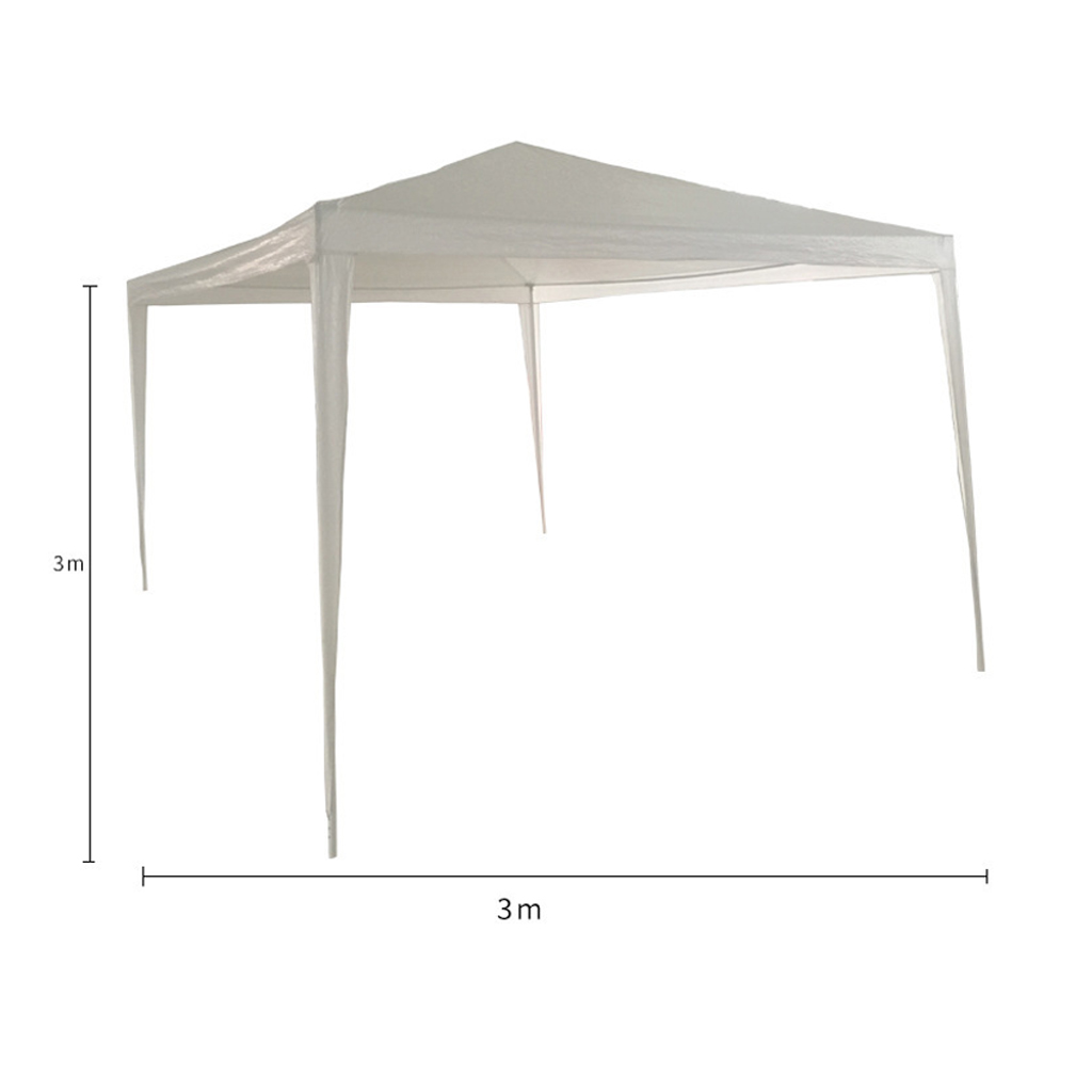 TECHO TOLDO GAZEBO DESPLEGABLE 3 X 3MTS IMPERMEABLE PARASOL - 3