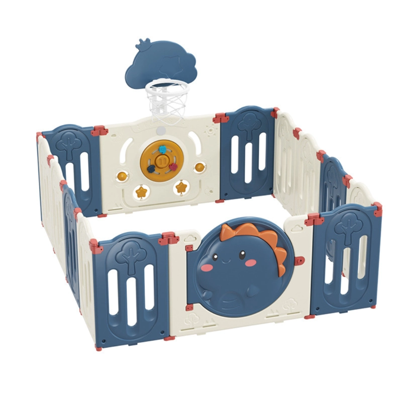 CORRAL JUEGOS CRUSEC DINOSAURIO INFANTIL PLEGABLE 190CM X 190CM - 1