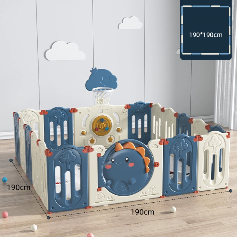 CORRAL JUEGOS CRUSEC DINOSAURIO INFANTIL PLEGABLE 190CM X 190CM - 2