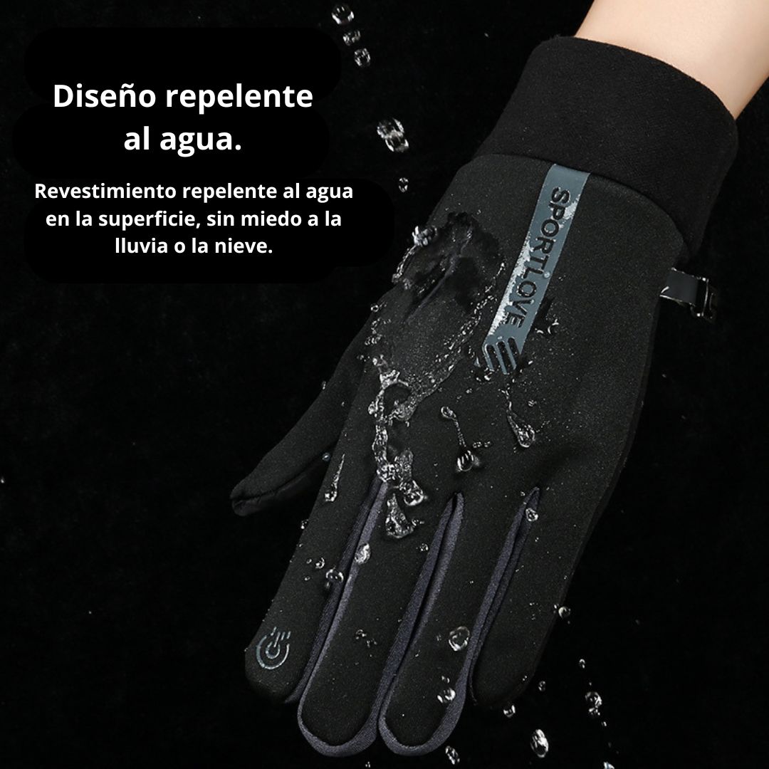GUANTES IMPERMEABLES TÁCTILES TERMICOS PARA INVIERNO - 3