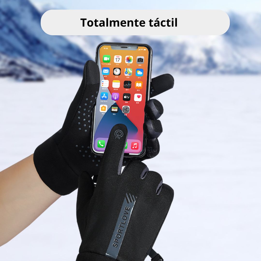 GUANTES IMPERMEABLES TÁCTILES TERMICOS PARA INVIERNO - 4