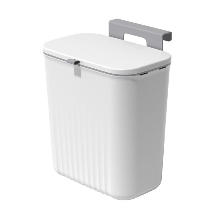 PAPELERA DE COCINA CRUSEC M1 PLÁSTICO 9 LITROS BASURERO PARA BAÑO - 1