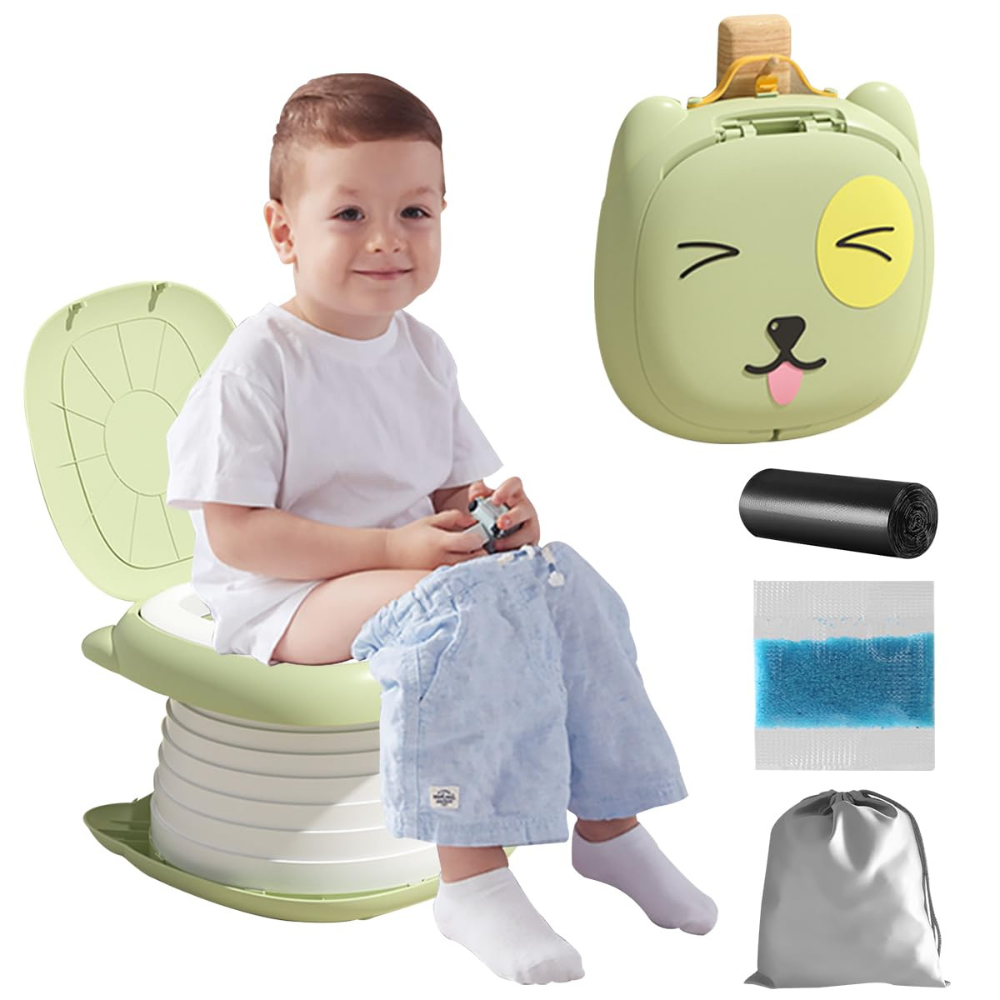 PELELA CRUSEC M1 BEBÉ BACINICA NIÑOS PLEGABLE BAÑO PORTÁTIL VERDE - 2