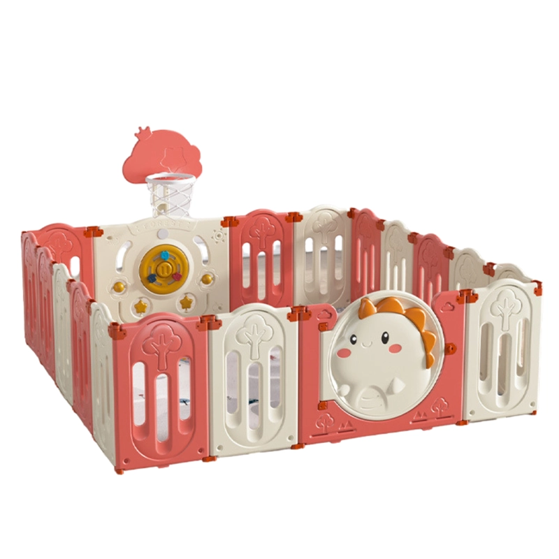 CORRAL DE JUEGOS INFANTIL DINOSAURIO PLEGABLE 152CM X 152CM - 1