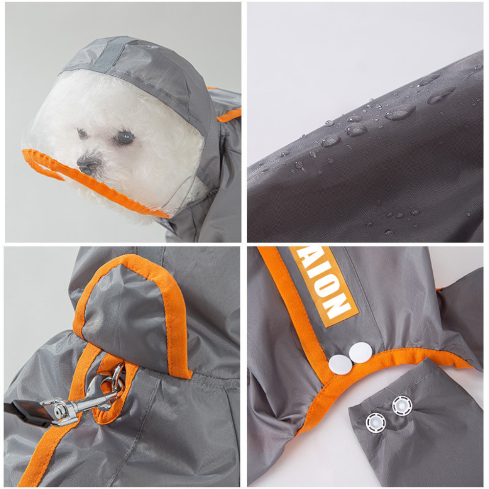 ROPA IMPERMEABLE PERROS CHUBASQUERO CRUSEC M-XXL - 8