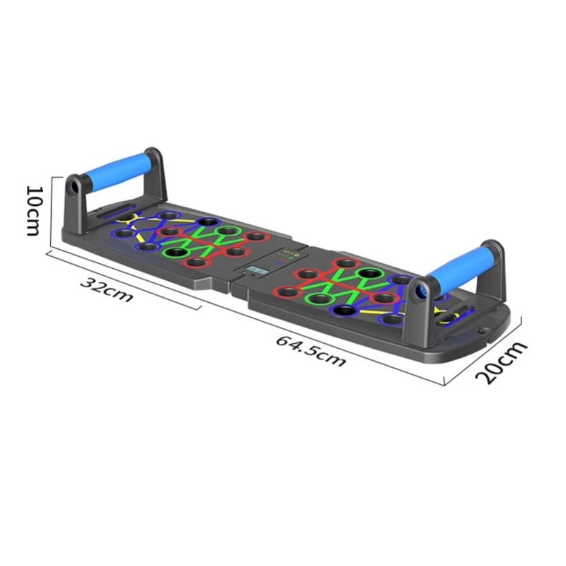 TABLA PARA FLEXIONES CRUSEC MULTIUSO CONTADOR PUSHUP PECHO HOMBRO ESPALDA - 3
