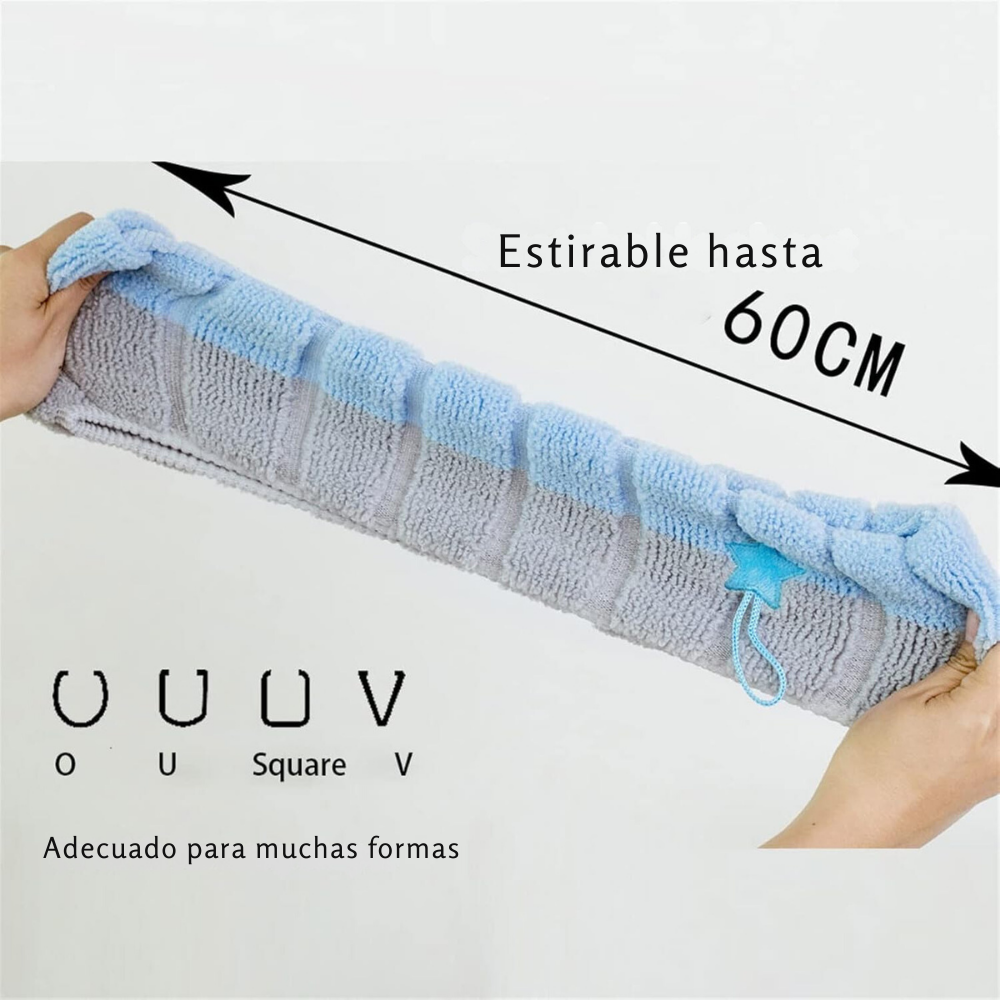 FUNDA DE INODORO DE FELPA LAVABLE PARA WC VERDE - 3