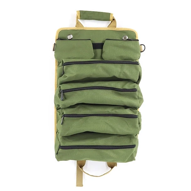 BOLSO ORGANIZADOR HERRAMIENTAS ENRROLLABLE DE 5 ESTUCHES - 2