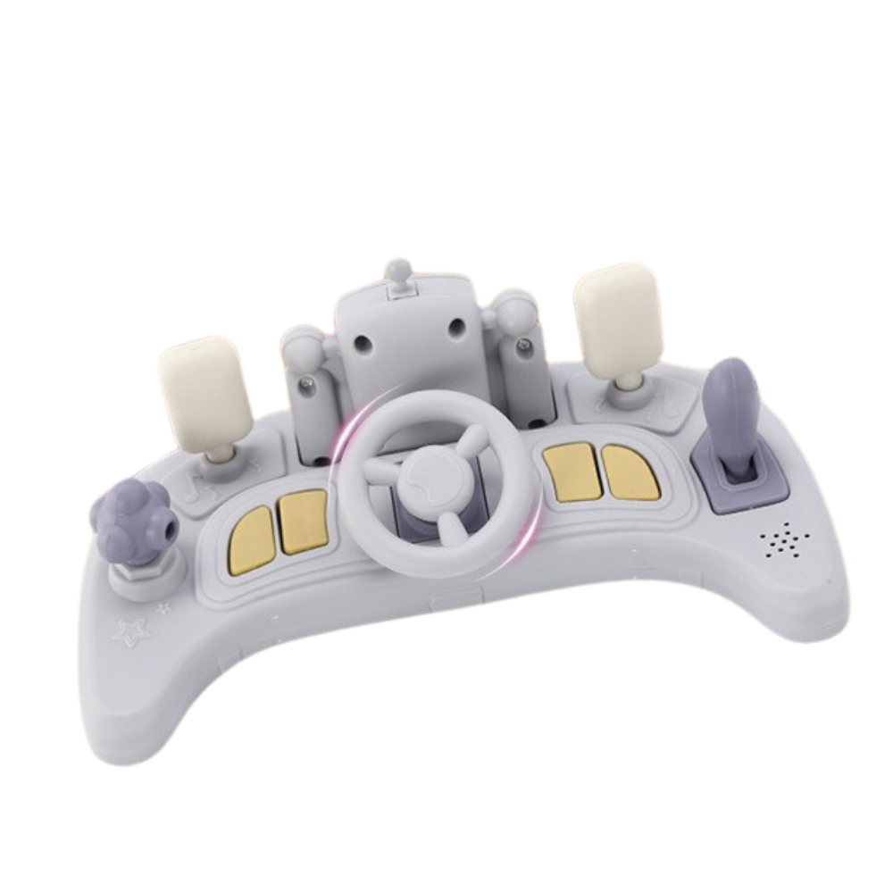 ANDADOR PLEGABLE CON PEDAL MUSICAL LUCES Y MESITA COMEDOR - 3