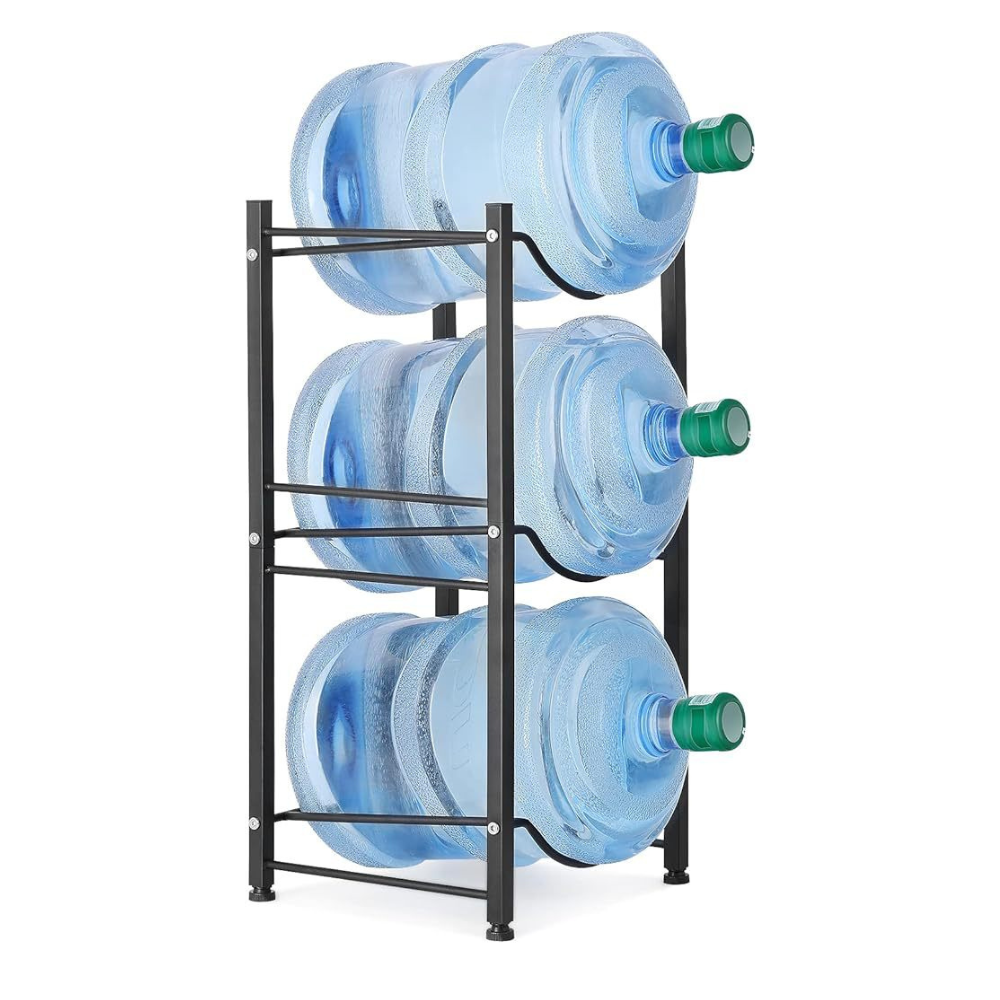 ESTANTE ORGANIZADOR CRUSEC M1 3 BOTELLONES AGUA 20L METAL - 1