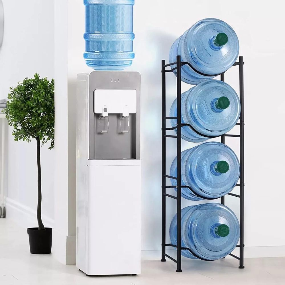 ESTANTE ORGANIZADOR CRUSEC M1 4 BOTELLONES AGUA 20L METAL - 2
