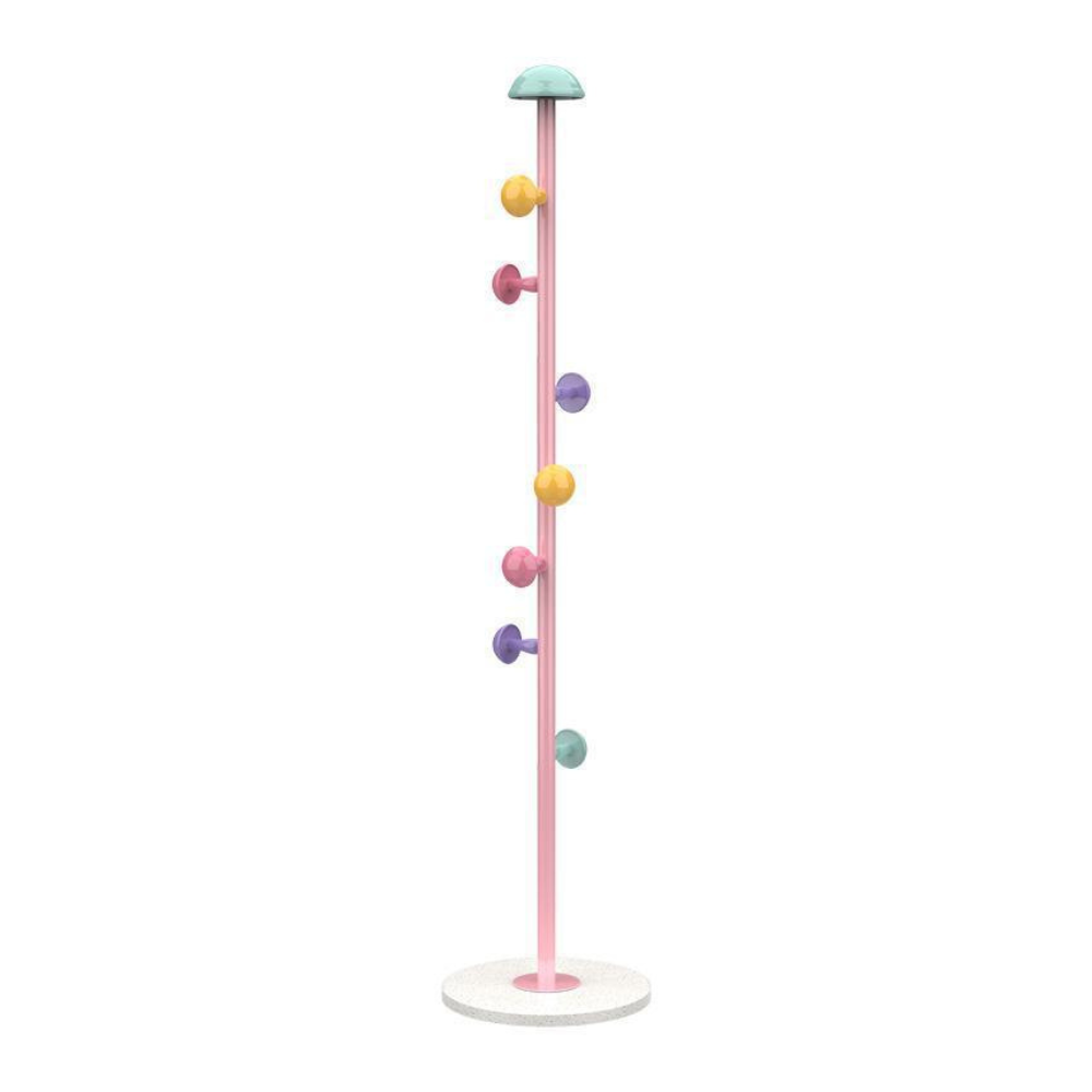 PERCHERO CRUSEC M1 EN FORMA HONGUITO 7 GANCHOS MULTICOLOR - 1