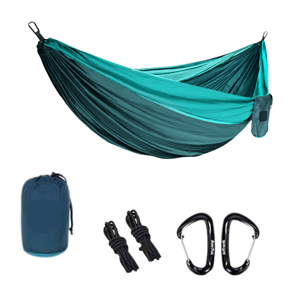 HAMACA PARA ACAMPAR CRUSEC 270 140 CM VIAJES RESISTENTE X - 1