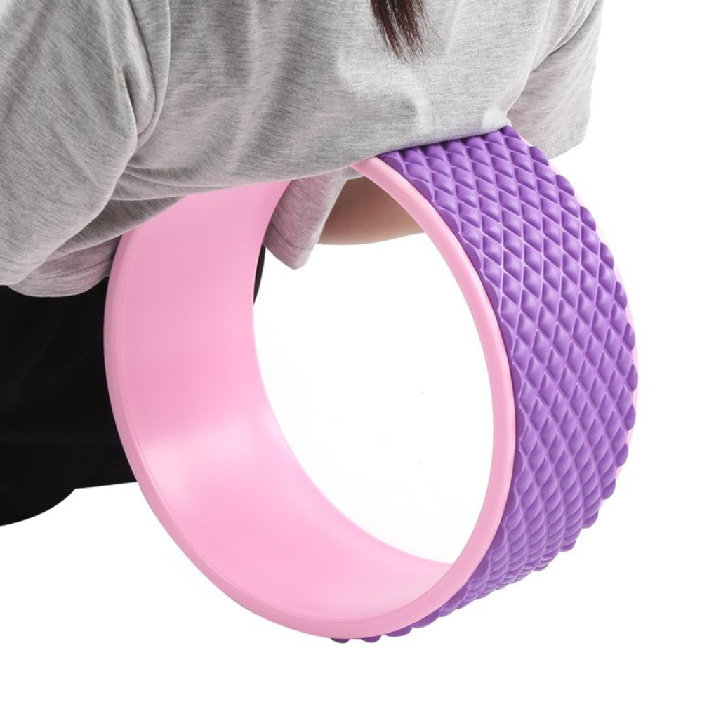 RUEDA DE YOGA CRUSEC MASAJE DEPORTIVO ESTIRAMIENTOS REHABILITACIÓN - 4