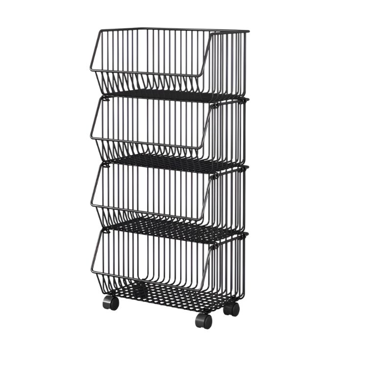 ESTANTE ORGANIZADOR CRUSEC M1 ARMABLE COCINA MULTIUSO 4 NIVELES METAL - 1