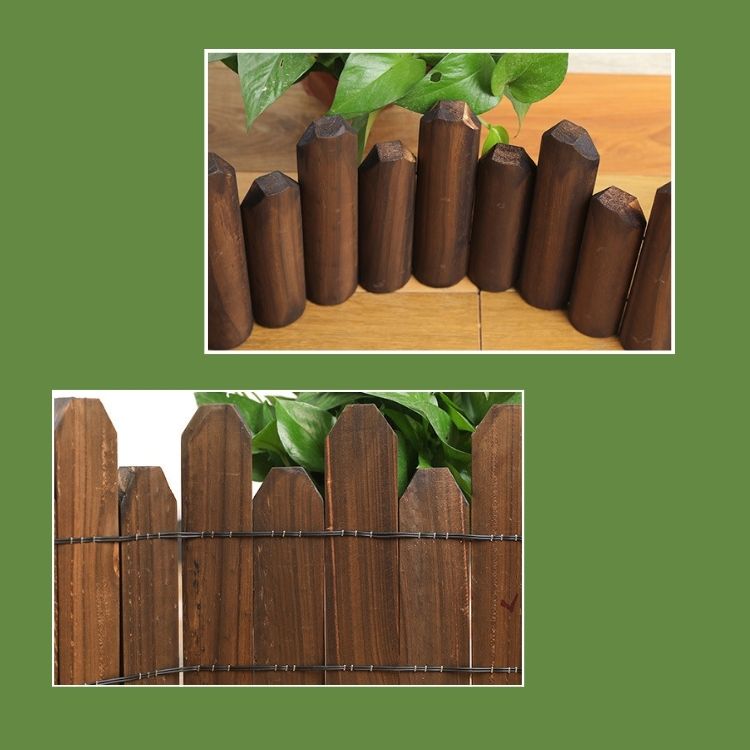 VALLA DE MADERA CRUSEC M1 FLEXIBLE PARA JARDIN BORDES EXTERIORES - 3