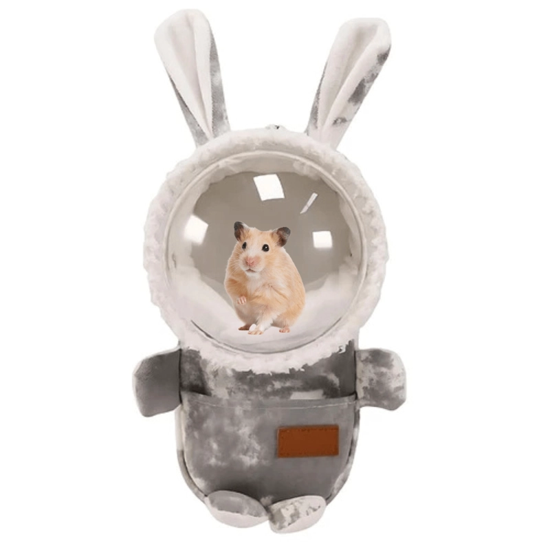 BOLSO TRANSPORTADOR HAMSTERS CHINCHILLA ROEDORES RATONES VIAJE CRUSEC - 1