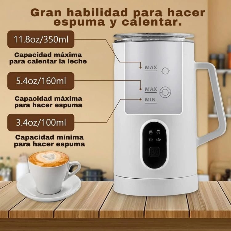 BATIDOR ELECTRICO ESPUMADOR DE LECHE FRIO CALIENTE - 3