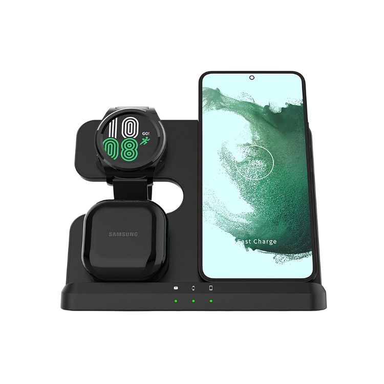 CARGADOR MAGNÉTICO INALÁMBRICO 3 EN 1 PLEGABLE MULTIFUNCIONAL - 3