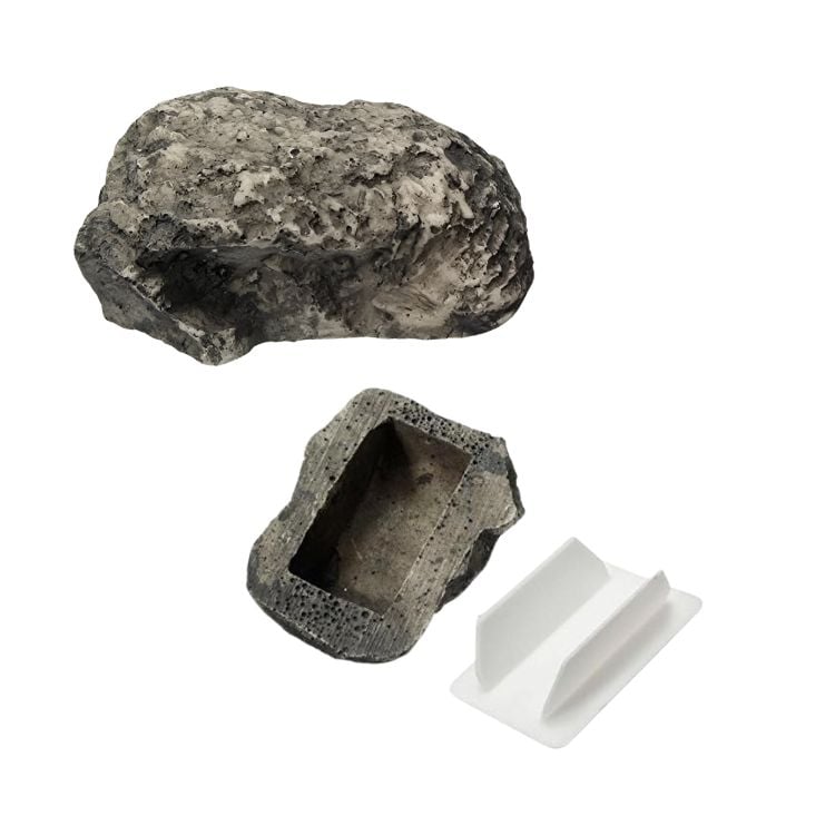 CAJA CRUSEC M1 ESCONDITE LLAVES SEGURO CAMUFLAJE FORMA PIEDRA - 2