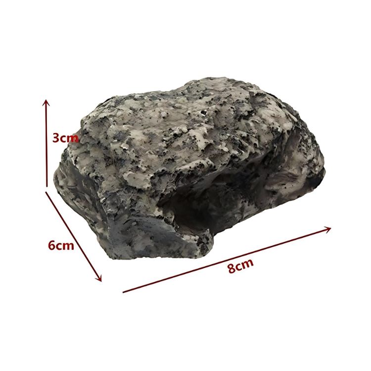CAJA CRUSEC M1 ESCONDITE LLAVES SEGURO CAMUFLAJE FORMA PIEDRA - 3