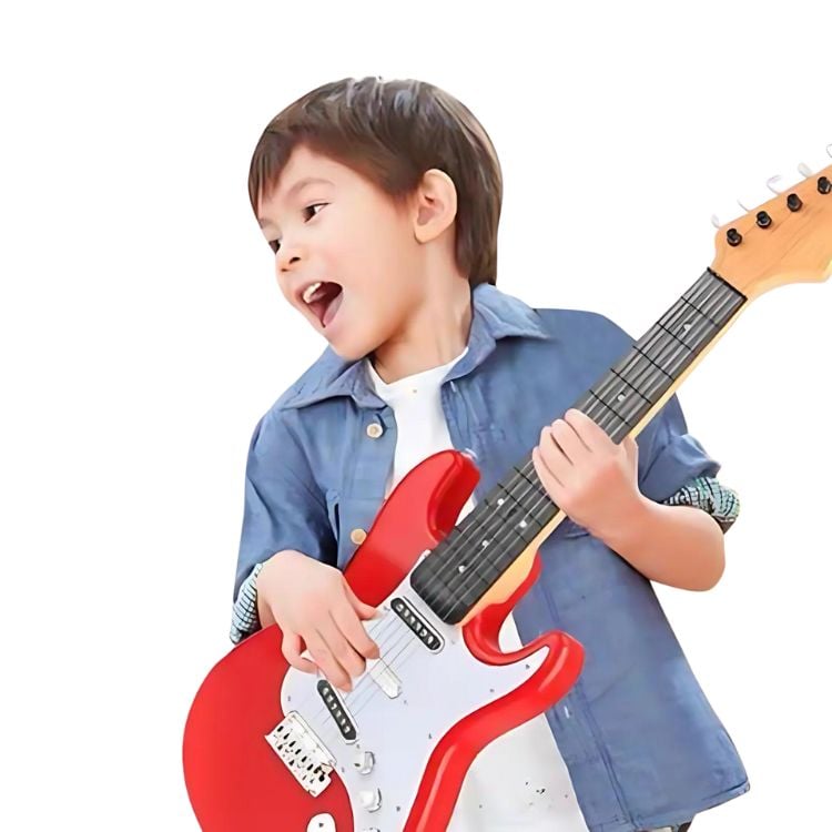 GUITARRA ELÉCTRICA DE SIMULACIÓN PARA NIÑOS INTERACTIVO - 1