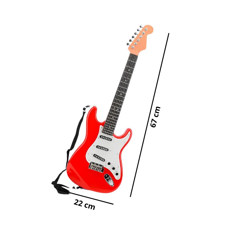 GUITARRA ELÉCTRICA DE SIMULACIÓN PARA NIÑOS INTERACTIVO - 3