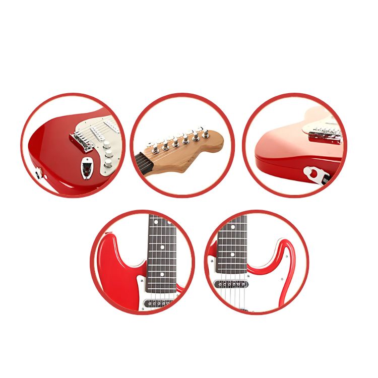 GUITARRA ELÉCTRICA DE SIMULACIÓN PARA NIÑOS INTERACTIVO - 4