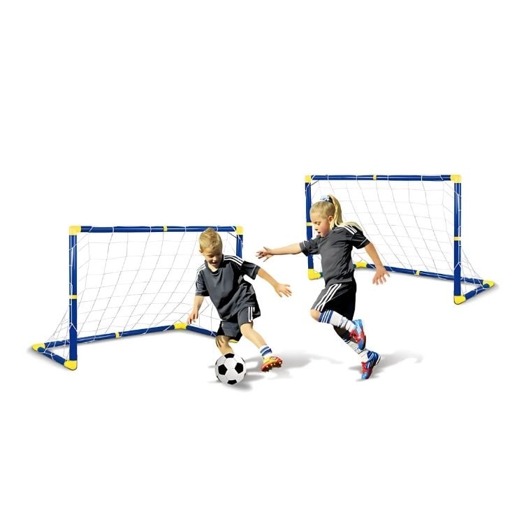 SET ARCOS JUEGO MINI FUTBOL PARA NIÑOS AIRE LIBRE - 1