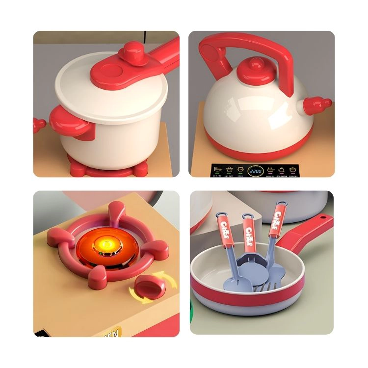 SET DE JUEGO DE COCINA INFANTIL 84 PIEZAS - 3