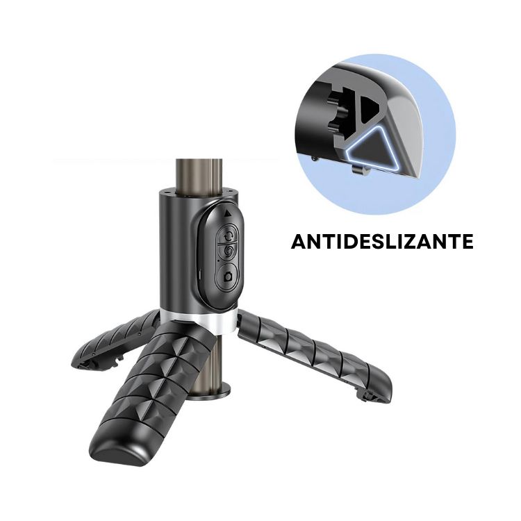 SOPORTE CRUSEC M1 ESTABILIZADOR PARA TELÉFONO CELULAR SELFIE STICK TRIPODE - 3