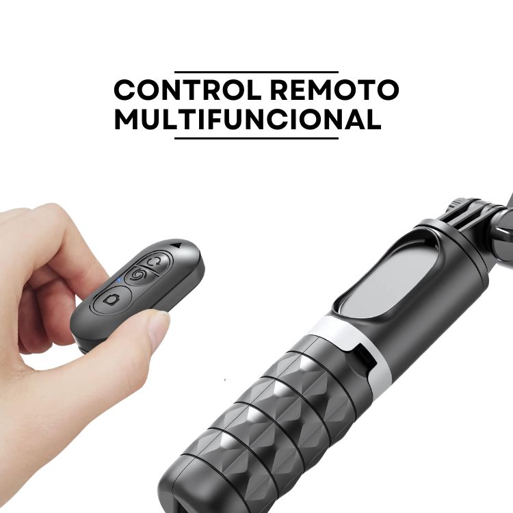 SOPORTE CRUSEC M1 ESTABILIZADOR PARA TELÉFONO CELULAR SELFIE STICK TRIPODE - 4