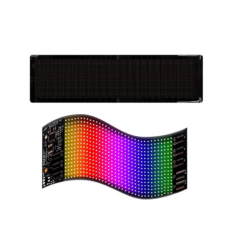PANTALLA LED AUTOS FLEXIBLE PUBLICIDAD MOVIL 12X59 CM - 3