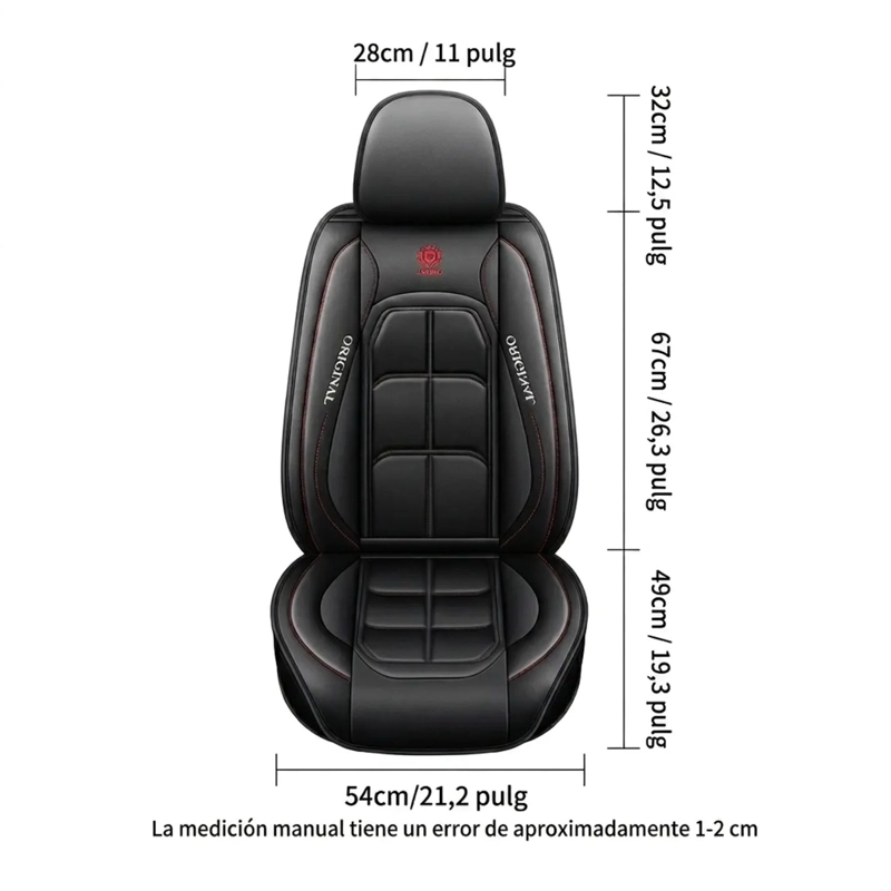 PACK FUNDA PROTECTORA DE ASIENTOS PARA AUTOS - 7