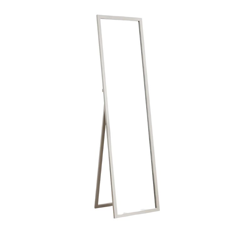 ESPEJO CRUSEC M1 CUERPO ENTERO 150X40 CM BASE PLEGABLE ESTILO JAPONES MADERA - 1