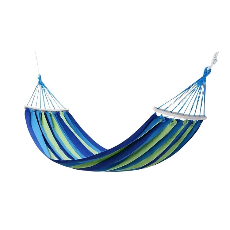 HAMACA INDIVIDUAL 260 X 80 CM RESISTENTE CÓMODA - 1