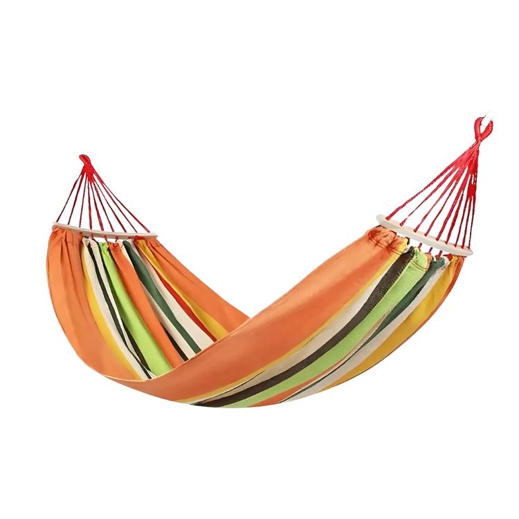 HAMACA DOBLE 260 X 150 CM RESISTENTE CÓMODA - 1