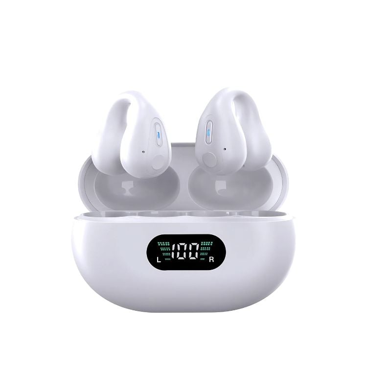 AUDIFONOS TOUCH INALAMBRICOS CLIP CON REDUCCION DE RUIDO - 1
