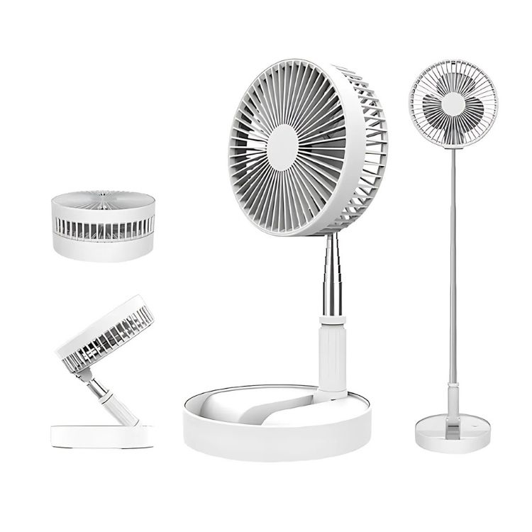 VENTILADOR USB PORTATIL RECARGABLE EXTENSIBLE - 3
