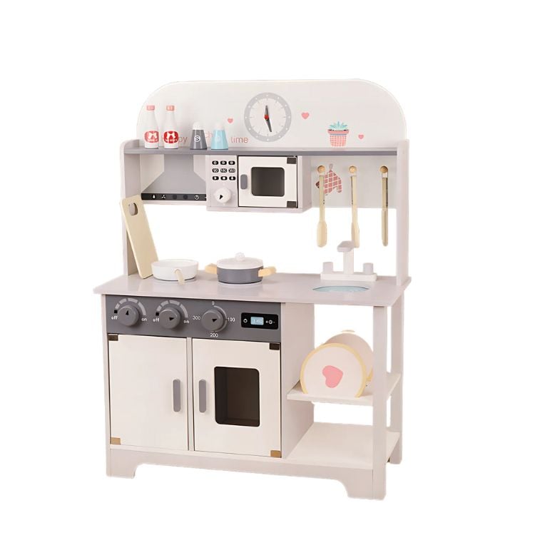 JUEGO SET DE COCINA+UTENSILIOS DE MADERA - 1