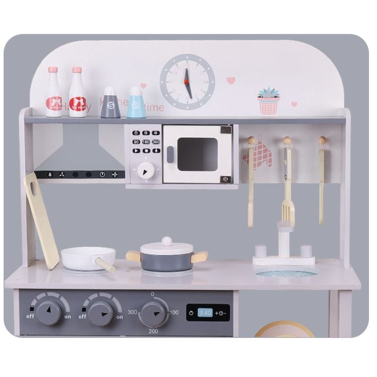 JUEGO SET DE COCINA+UTENSILIOS DE MADERA - 5