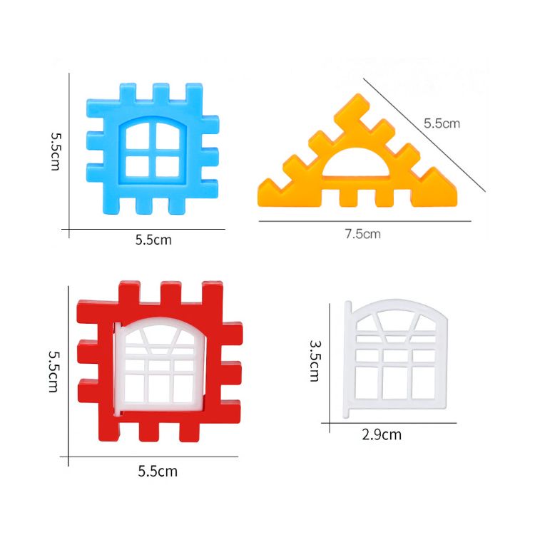 BLOQUES DE LEGOS DE CONSTRUCCIÓ CRUSEC MULTICOLOR N 150 PIEZAS - 3