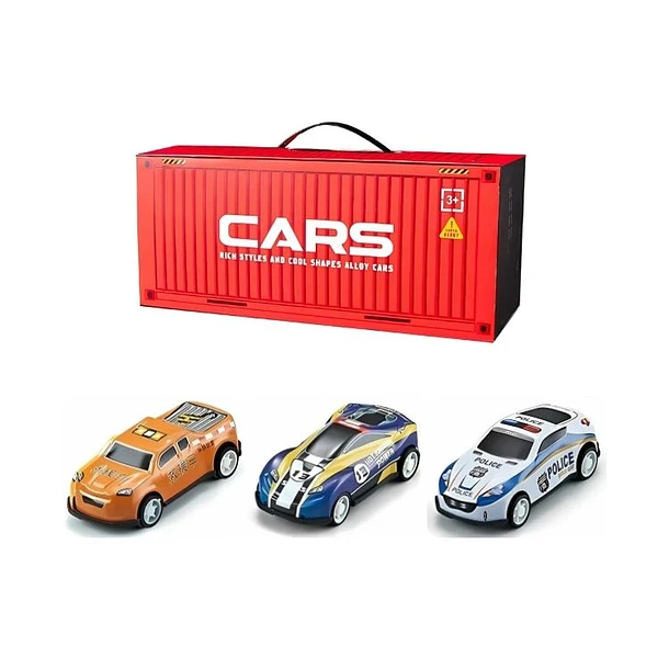 AUTO CRUSEC PAQUETE 48 PEQUEÑOS CON CONTAINER NIÑOS - 7