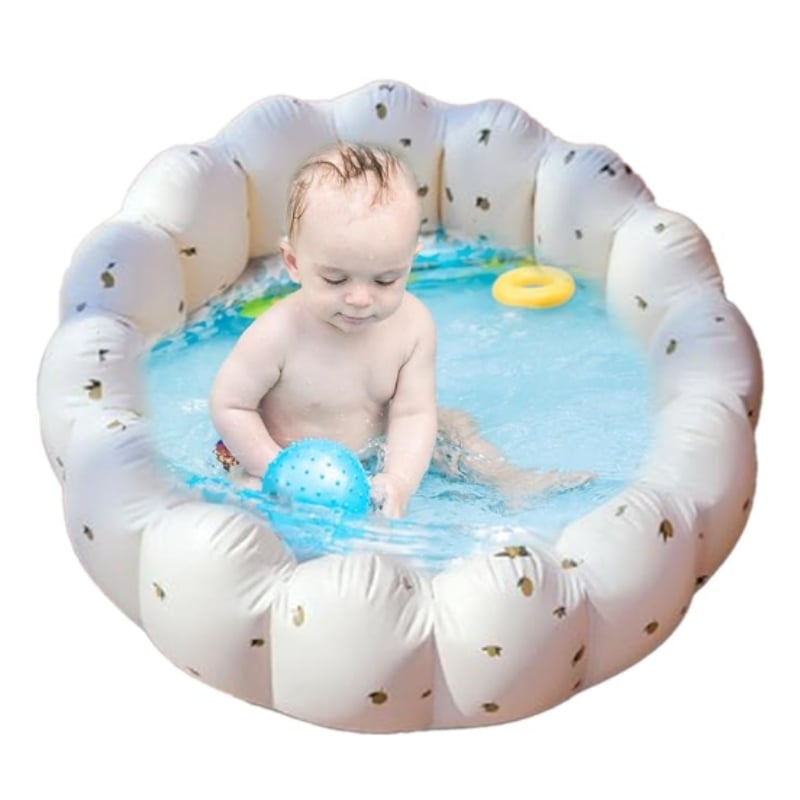 PISCINA INFLABLE BEBES UNISEX TRANSPORTABLE AGUA O PELOTAS - 1