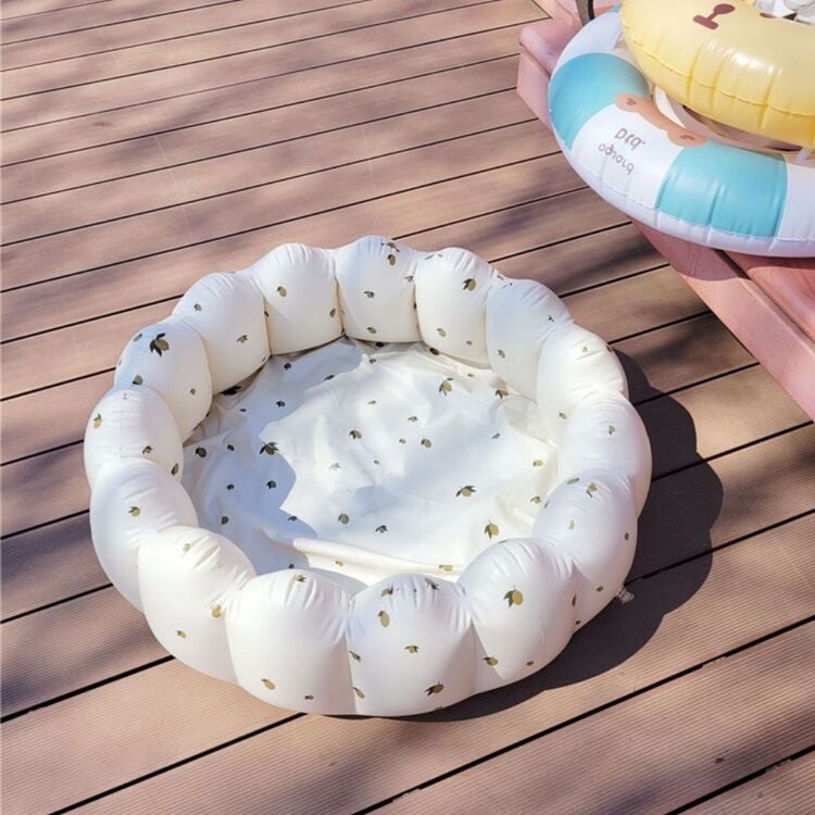 PISCINA INFLABLE BEBES UNISEX TRANSPORTABLE AGUA O PELOTAS - 4