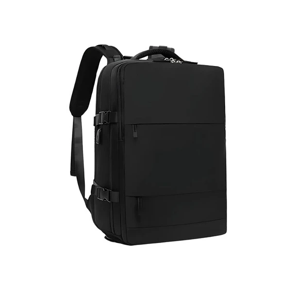 MOCHILA DE VIAJE O ESCOLAR MULTIFUNCIONAL - NEGRO - 6