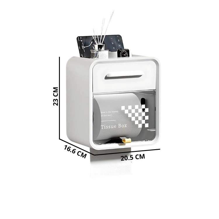 DISPENSADOR DE PAPEL HIGIENICO DE PARED - 2