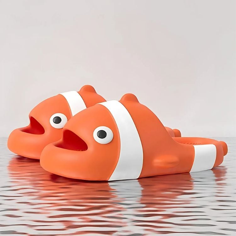 SANDALIA DISEÑO PEZ PAYASO ANTIDESLIZANTE UNISEX NIÑOS - 5